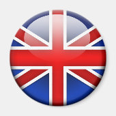 Engelse vlag 2.0 magneet (Voorkant)