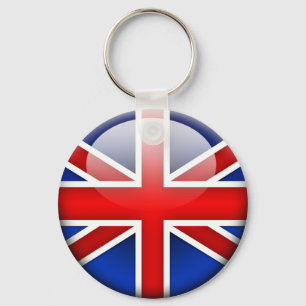 Engelse vlag 2.0 sleutelhanger