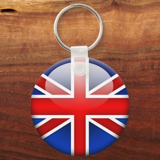 Engelse vlag 2.0 sleutelhanger (Voorkant)