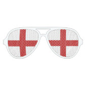 Engelse vlag aviator zonnebril (Voorkant)