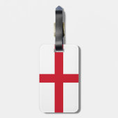 Engelse vlag bagagelabel (Achterkant verticaal)