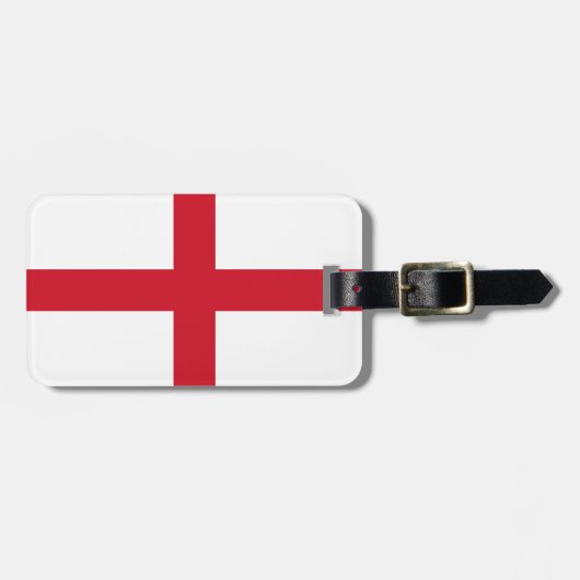 Engelse vlag bagagelabel (Voorkant horizontaal)