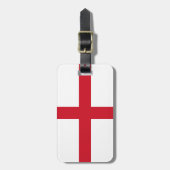 Engelse vlag bagagelabel (Voorkant verticaal)