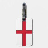 Engelse vlag bagagelabel (Achterkant verticaal)