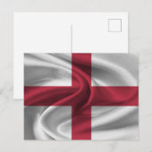 Engelse vlag briefkaart (Voorkant / Achterkant)