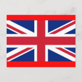 engelse vlag briefkaart (Voorkant)