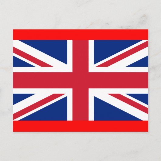 engelse vlag briefkaart (Voorkant)