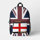 Engelse vlag,  Britse Union Jack / VK Bedrukte Rugzak (Voorkant)