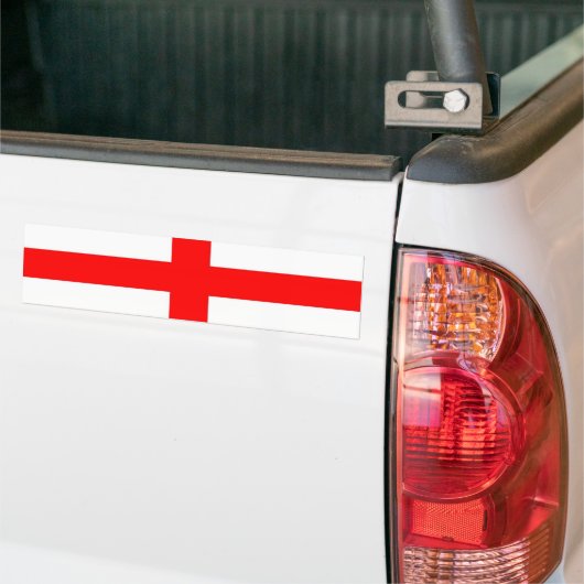 Engelse vlag bumper sticker (Op Truck)