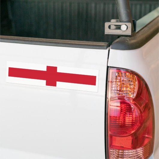 Engelse vlag bumpersticker (Op Truck)