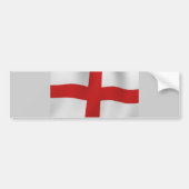 Engelse vlag bumpersticker (Voorkant)