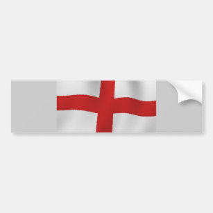 Engelse vlag bumpersticker