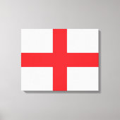 Engelse vlag canvas afdruk (Voorkant)
