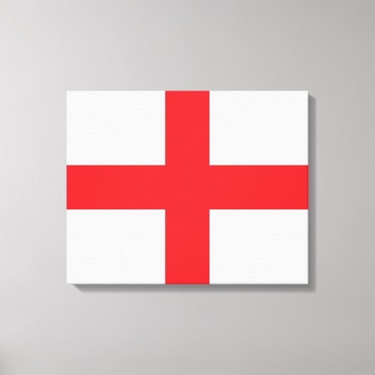 Engelse vlag canvas afdruk (Voorkant)