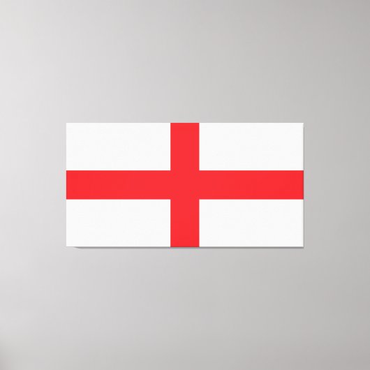 Engelse vlag canvas afdruk (Voorkant)