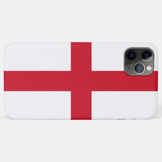 Engelse vlag Case-Mate iPhone case (Achterkant (horizontaal))