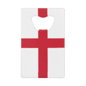 Engelse vlag creditkaart flessenopener (Voorkant)
