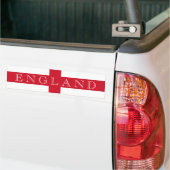 Engelse vlag Engeland afwezig Bumpersticker (Op Truck)