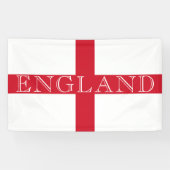 Engelse vlag Engeland bnrcnt Spandoek (Horizontaal)