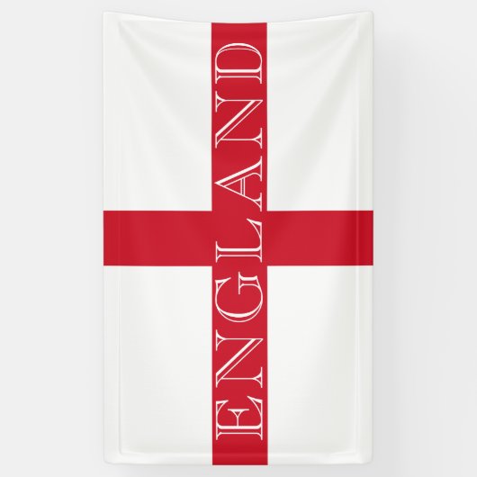 Engelse vlag Engeland bnrcnt Spandoek (Verticaal)