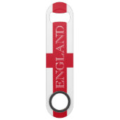 Engelse vlag Engeland bot Speed Flessenopener (Achterkant)