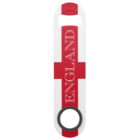 Engelse vlag Engeland bot Speed Flessenopener (Voorkant)