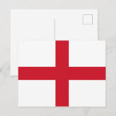 Engelse Vlag (Engeland) Briefkaart (Voorkant / Achterkant)