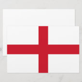 Engelse Vlag (Engeland) Briefpapier (Voorkant / Achterkant)
