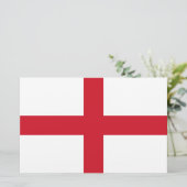 Engelse Vlag (Engeland) Briefpapier (Staand voorkant)