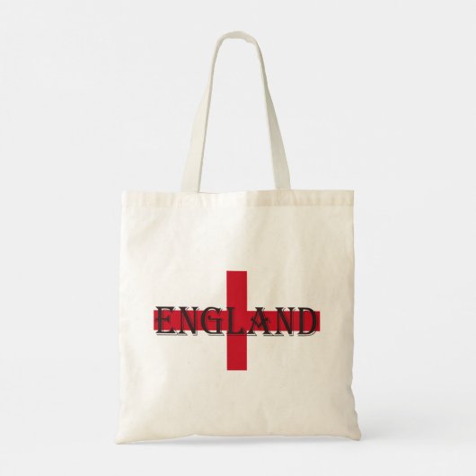Engelse vlag Engeland btcnt Tote Bag (Achterkant)