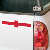 Engelse vlag (Engeland) Bumpersticker (Op Truck)