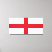 Engelse vlag (Engeland) Canvas Afdruk (Voorkant)
