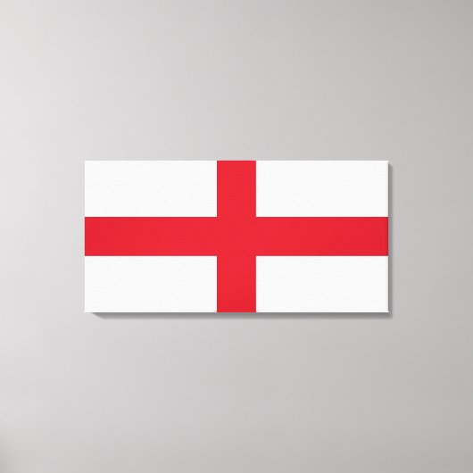 Engelse vlag (Engeland) Canvas Afdruk (Voorkant)