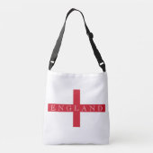Engelse vlag Engeland cbbcnt Crossbody Tas (Achterkant)