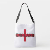 Engelse vlag Engeland cbbcnt Crossbody Tas (Achterkant)