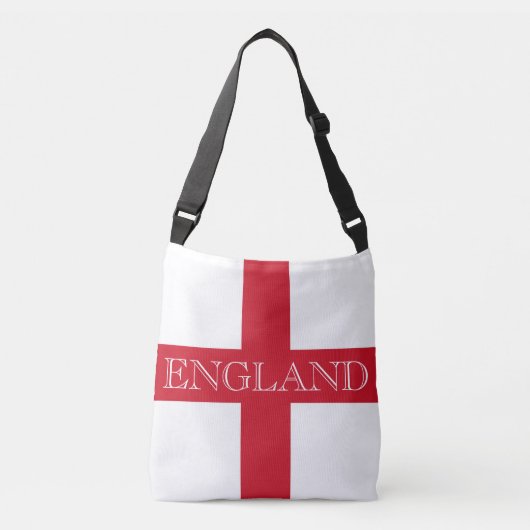 Engelse vlag Engeland cbbcnt Crossbody Tas (Voorkant)