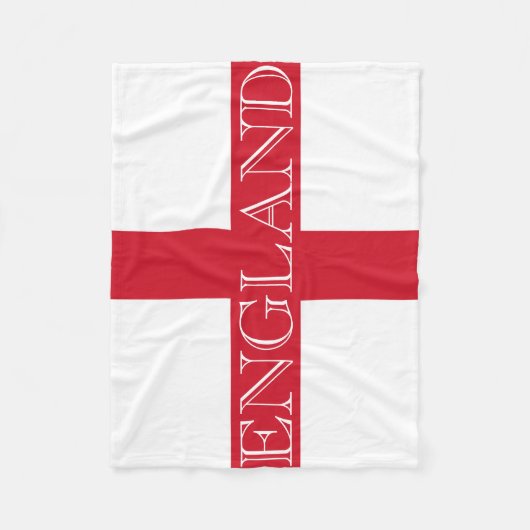 Engelse vlag Engeland fbcnt Fleece Deken (Voorkant)