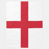 Engelse vlag (Engeland) Fleece Deken (Voorkant)