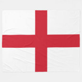 Engelse vlag (Engeland) Fleece Deken (Voorkant (Horizontaal))