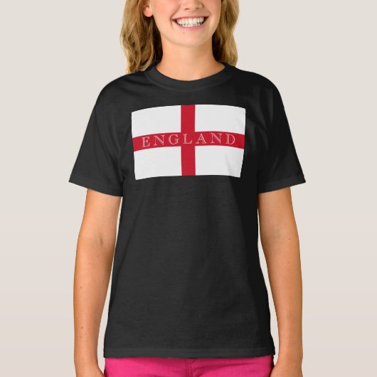 Engelse vlag Engeland gccnt T-shirt (Voorkant)