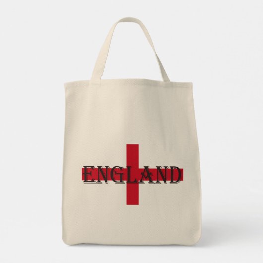 Engelse vlag Engeland gtcnt Tote Bag (Achterkant)