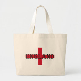 Engelse vlag Engeland jtcnt Grote Tote Bag