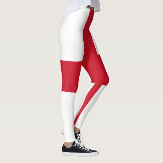 Engelse vlag (Engeland) Leggings (Rechts)