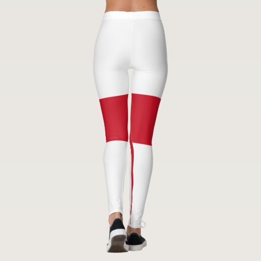 Engelse vlag (Engeland) Leggings (Achterkant)