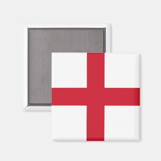 Engelse vlag (Engeland) Magneet (Voorkant / Achterkant)