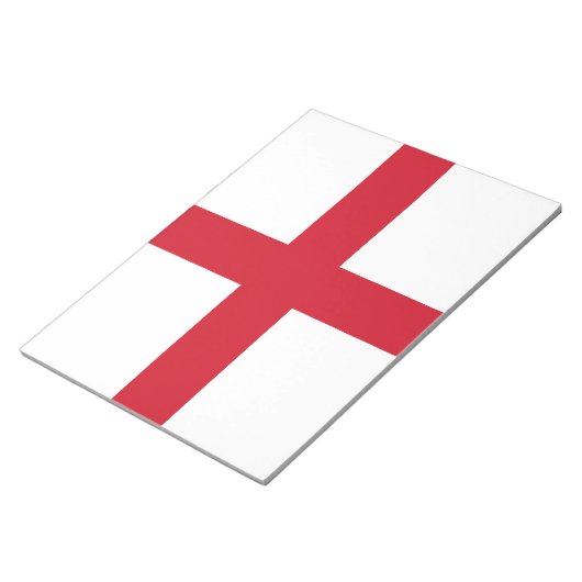 Engelse vlag (Engeland) Notitieblok (Schuin)