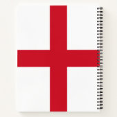 Engelse Vlag (Engeland) Notitieboek (Achterkant)