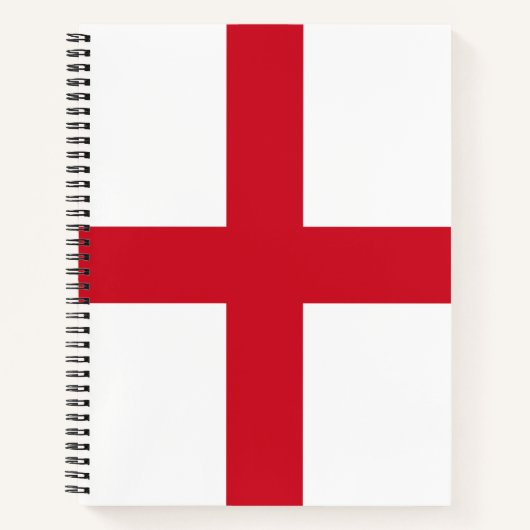 Engelse Vlag (Engeland) Notitieboek (Voorkant)