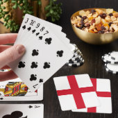 Engelse Vlag (Engeland) Pokerkaarten (Insitu)