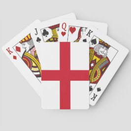 Engelse Vlag (Engeland) Pokerkaarten